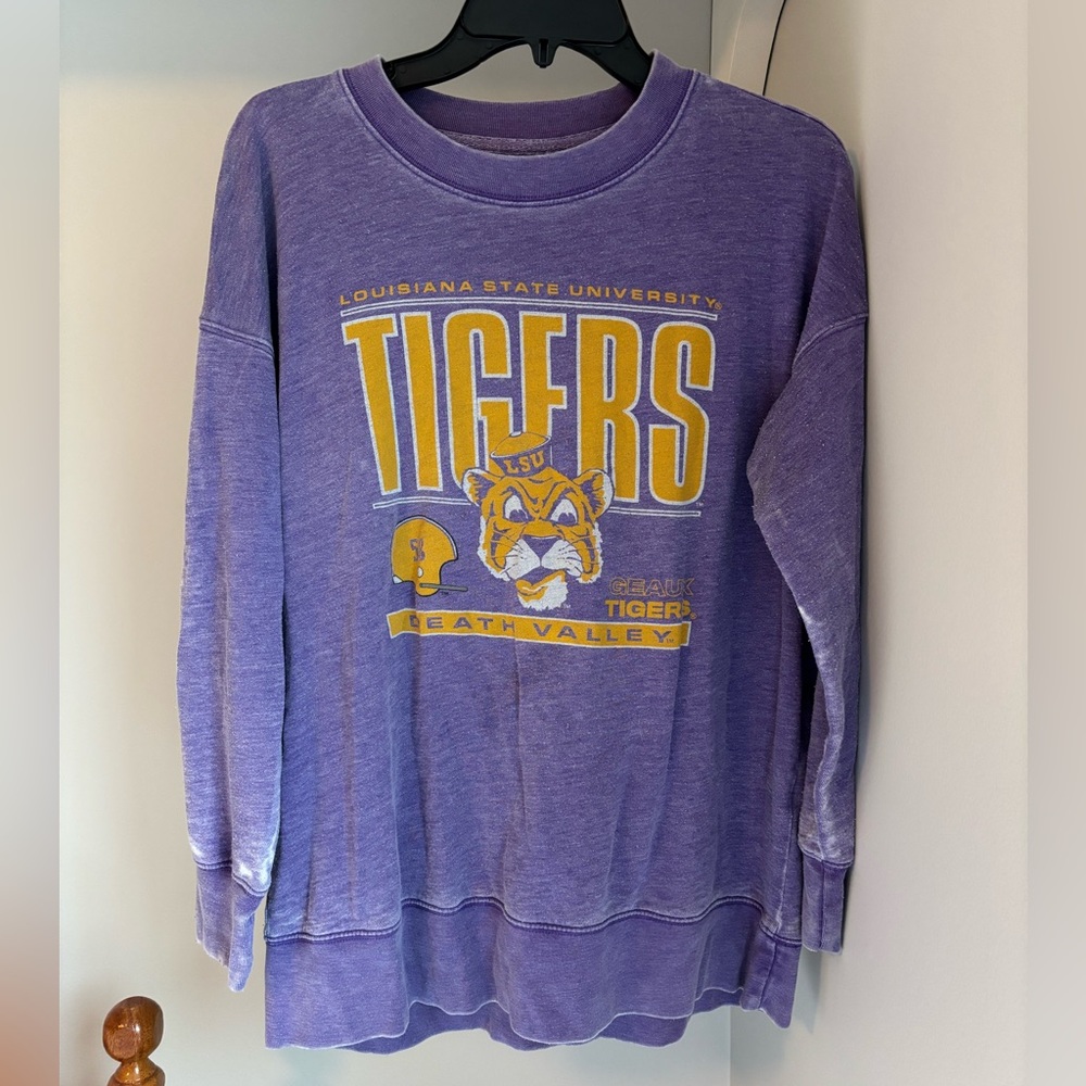 American Eagle LSU Tigers Vintage Sweatshirt